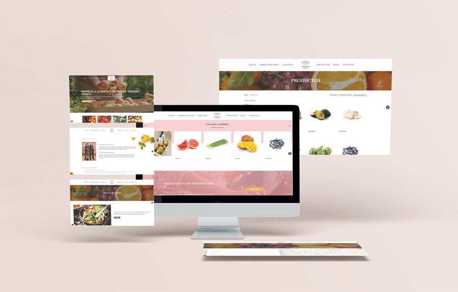 Diseño web para fruteria